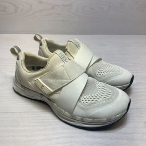 TIEM Slipstream Indoor Cycling Shoes Women's Size 7.5 White Mesh Walking Shoes